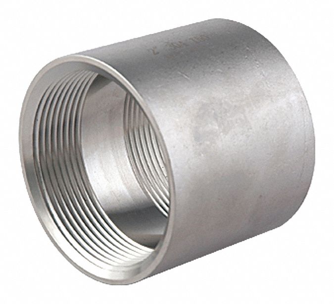 Grainger Approved Coupling 304 Stainless Steel 12 In X 12 In Fitting Pipe Size Female Npt X 9252