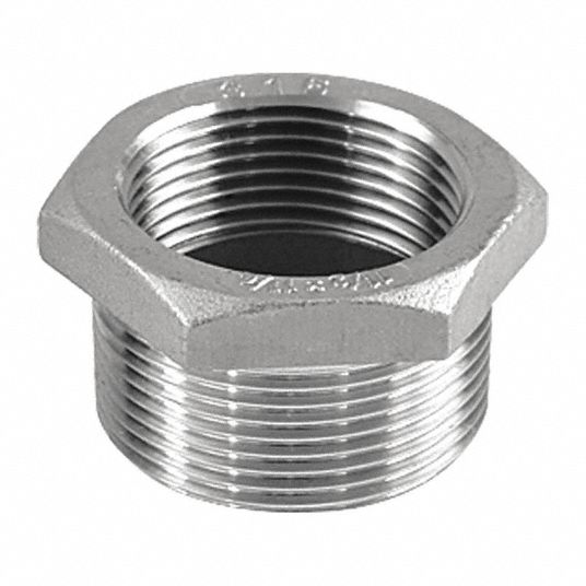 Fittings And Adapter 1 12 Male X 1 Female Npt Threaded Hex Reducer Bushing Stainless Steel 316 