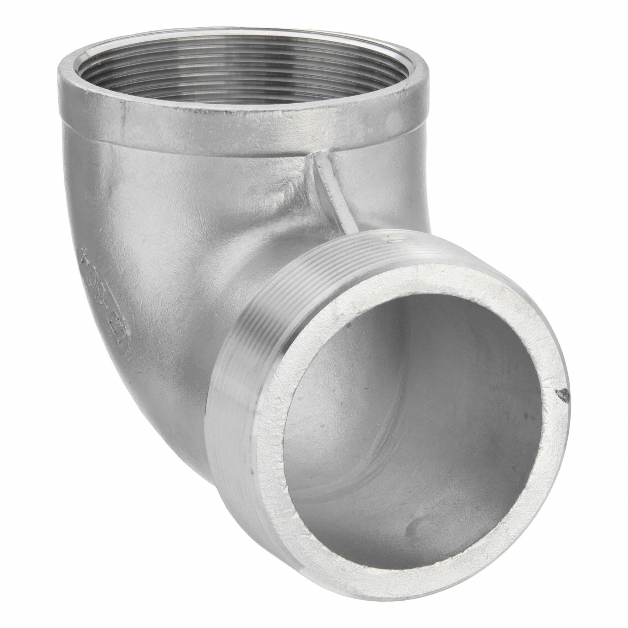 4 in x 4 in, Female NPT Threaded x Female NPT Threaded, Metal Pipe ...