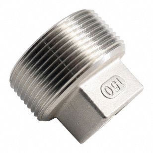 Magnetic,1/8 In.,NPT GRAINGER APPROVED 4016011 Square Head Plug 