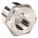 HEX REDUCING BUSHING: 316 STAINLESS STEEL, ¾ IN X ¼ IN FITTING, MALE NPT X FEMALE NPT