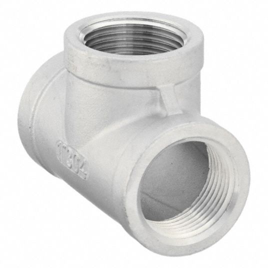 1 in x 1 in x 1 in, Female NPT Threaded x Female NPT Threaded x Female ...