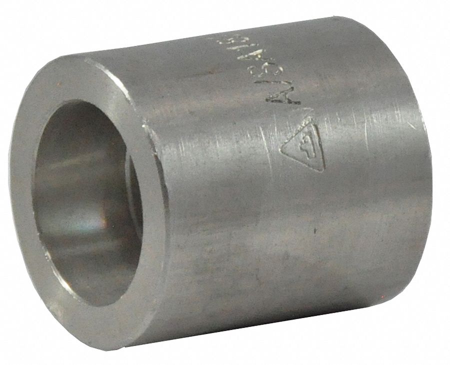 Grainger Approved 316 Stainless Steel Coupling Socket Weld 1 1 2