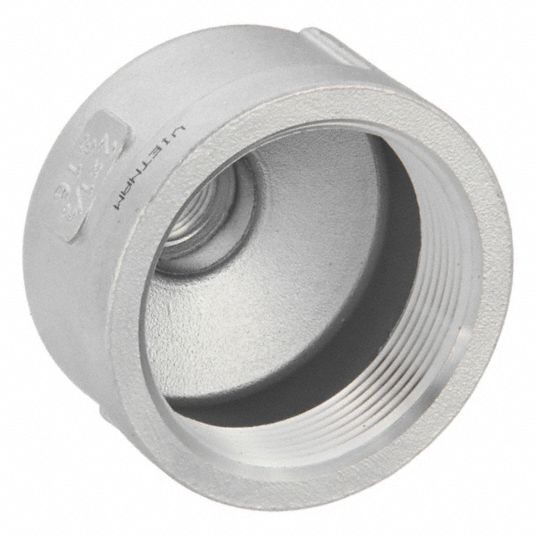 2 in x 1/2 in, Female NPT Threaded x Female NPT Threaded, Metal Pipe ...