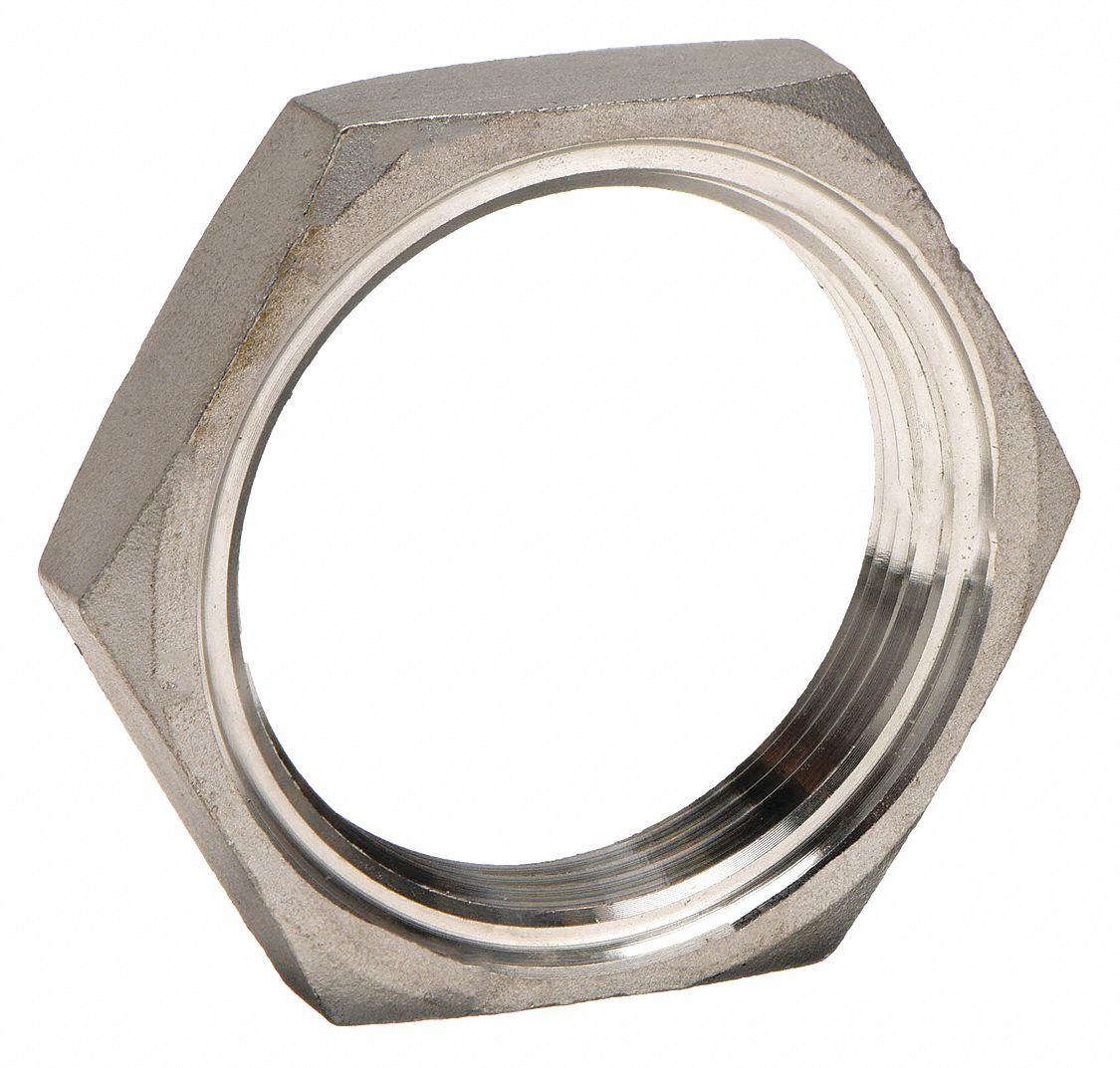 CONTRE-ECROU 1 1/2PO INOX 316