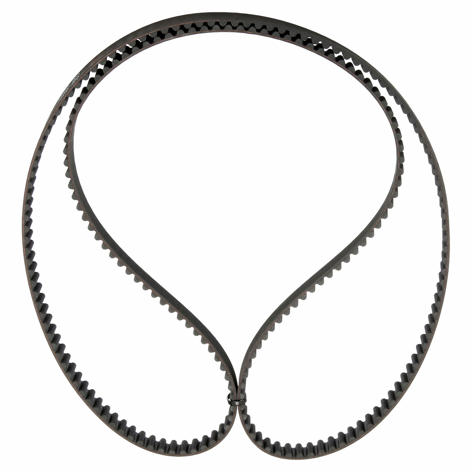 Timing Belt: One Side, Curvilinear, Synchro-Link®, 14 mm Pitch, 115 mm Top Wd, 1610-14M-115