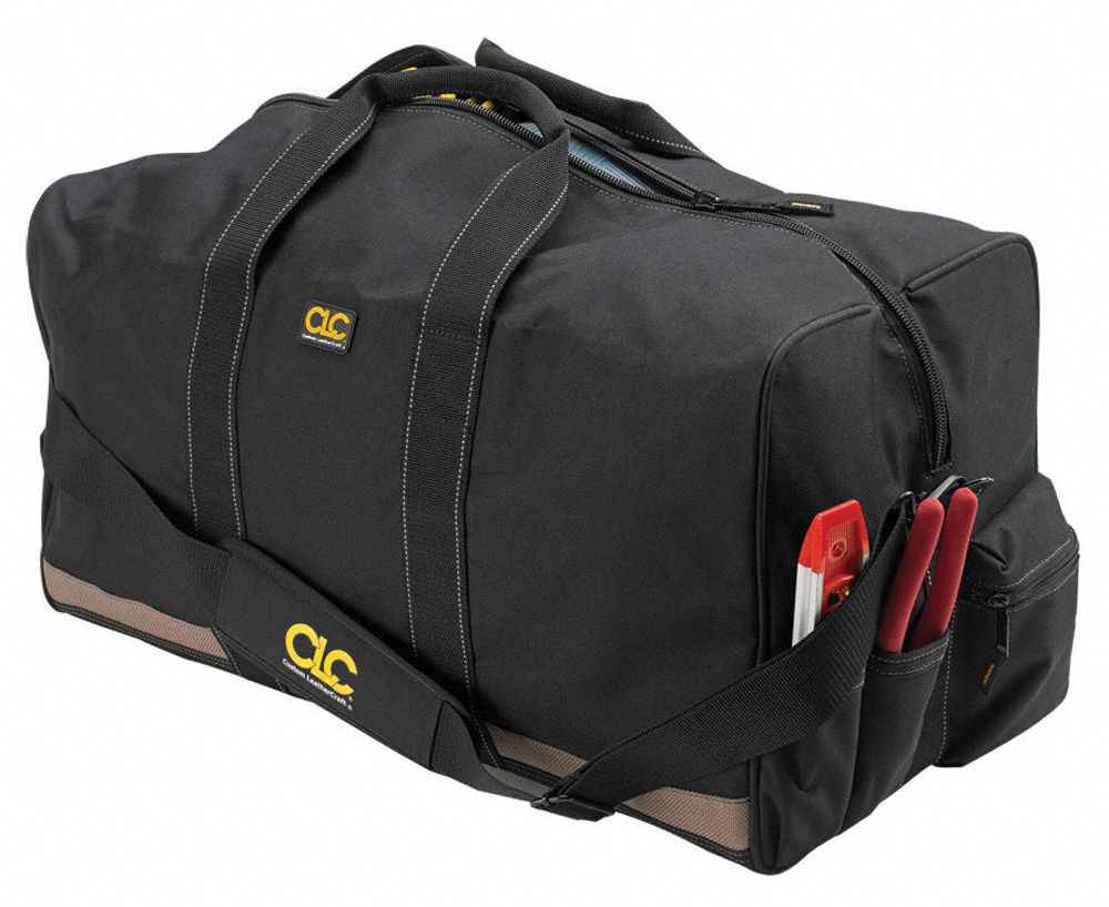 CLC Tool Bag Polyester, 7 Pockets, 24 in Overall Wd, 12 in Overall Dp