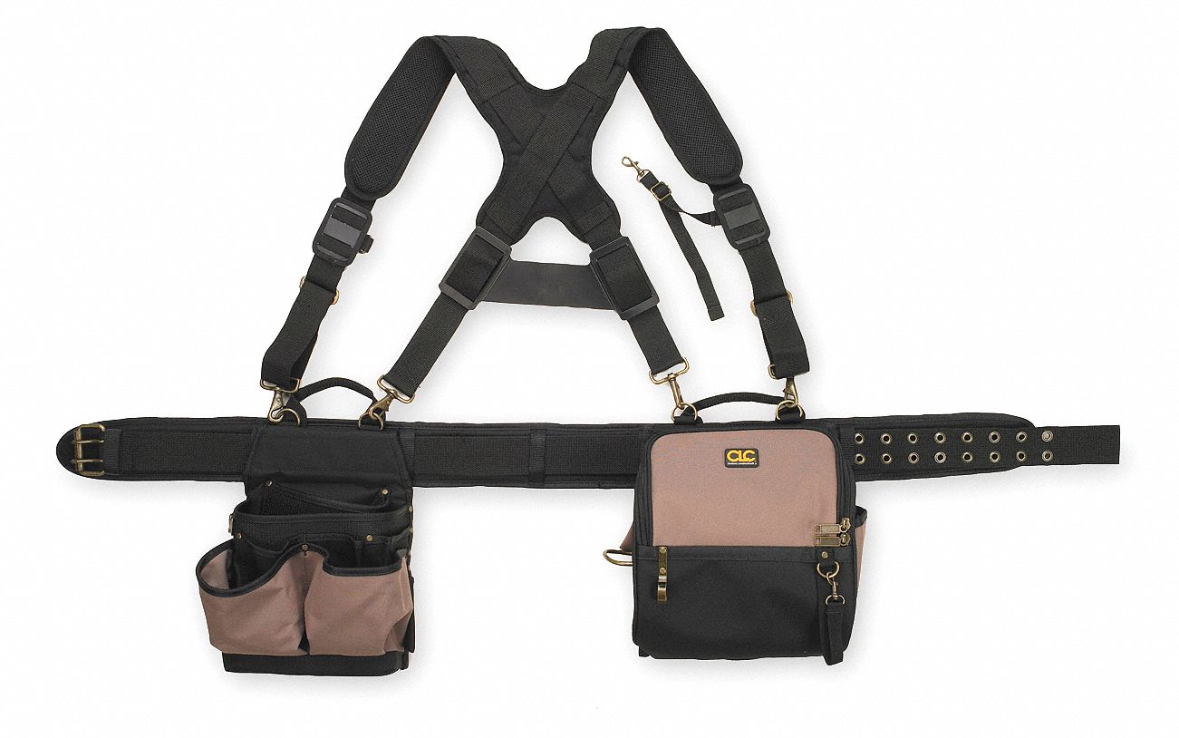 TOOL POUCH W/SUSPENDERS,28 POCKET,5