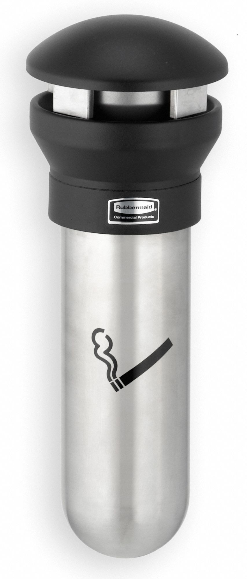 RUBBERMAID COMMERCIAL PRODUCTS Cigarette Receptacle: 1/4 gal Capacity