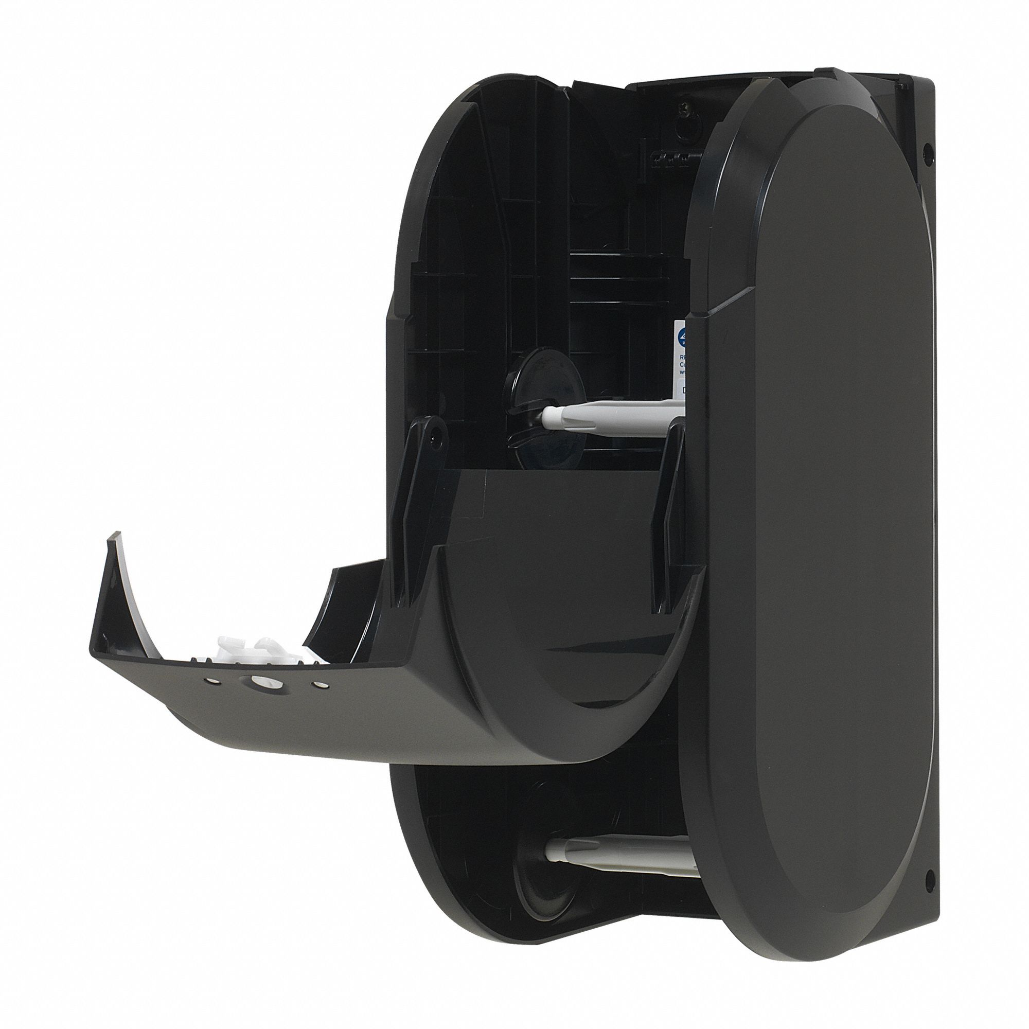 Toilet Paper Dispenser, Compact(R), Black, Coreless, (2