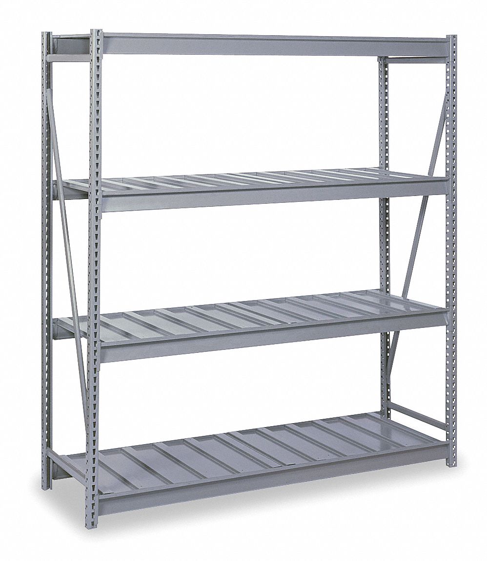 LYON Bulk Storage Rack Starter, MediumDuty, 48 in x 24 in x 120 in