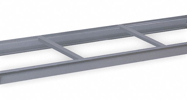 Bulk Storage Rack: 72 in x 36 in x 3 5/8 in, 14 ga Beams, 1, 900 lb Load Capacity