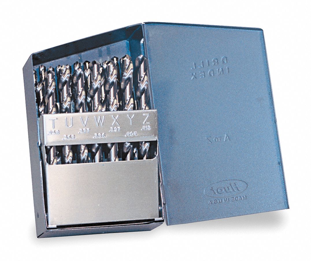 CHICAGOLATROBE Jobber Drill Bit Set A Smallest Drill Bit Size, Z