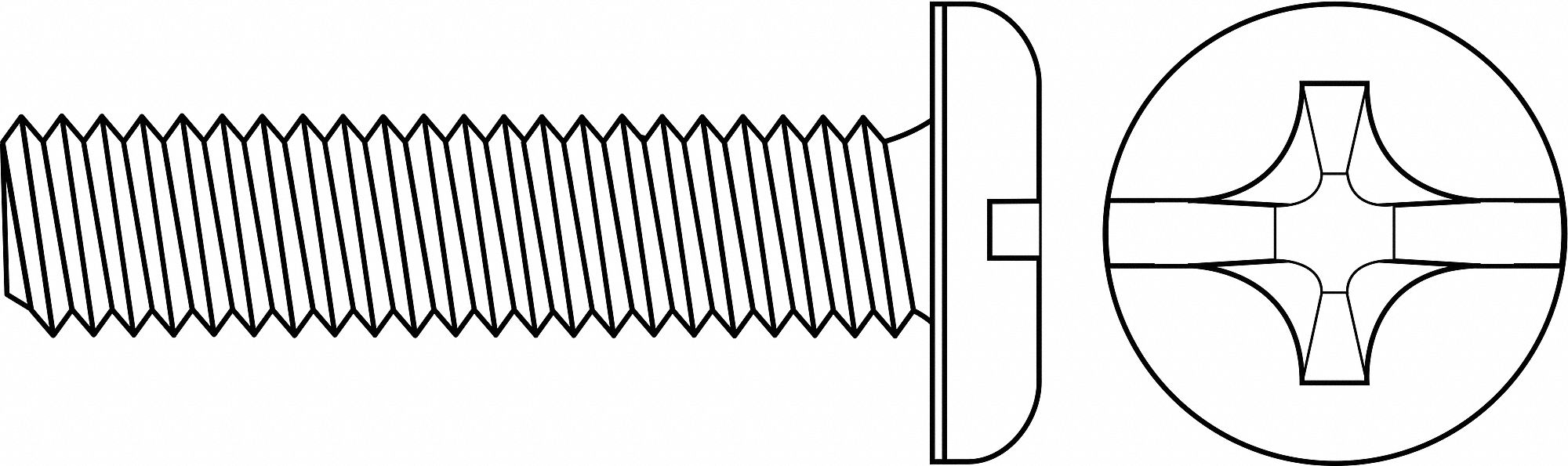 sheet metal screw head types