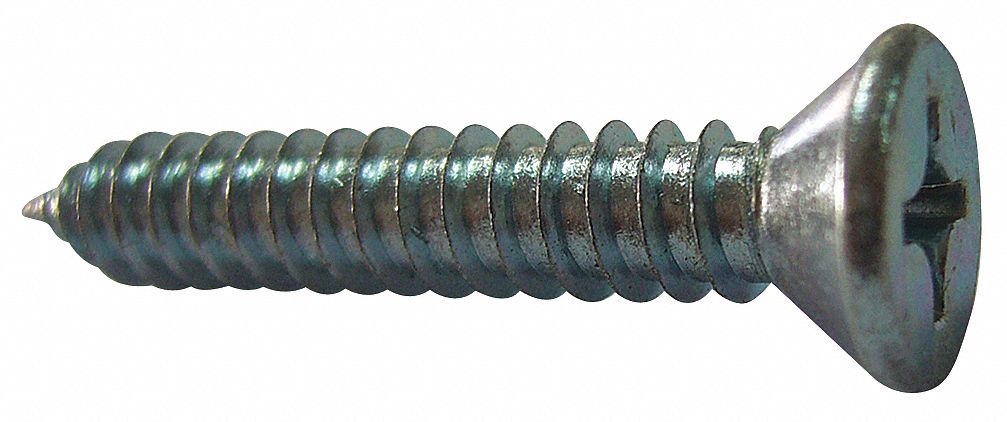 Plain Finish Hex Drive 18-8 Stainless Steel Sheet Metal Screw Pack of 100 Type A #6-18 Thread Size 3/8 Length Hex Washer Head Pack of 100 Small Parts 0606AW188 3/8 Length 