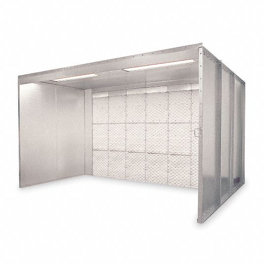 8FT Commercial Paint & Powder Spray Exhaust Booth & Secondary Filter Box -  EPTEX Coatings