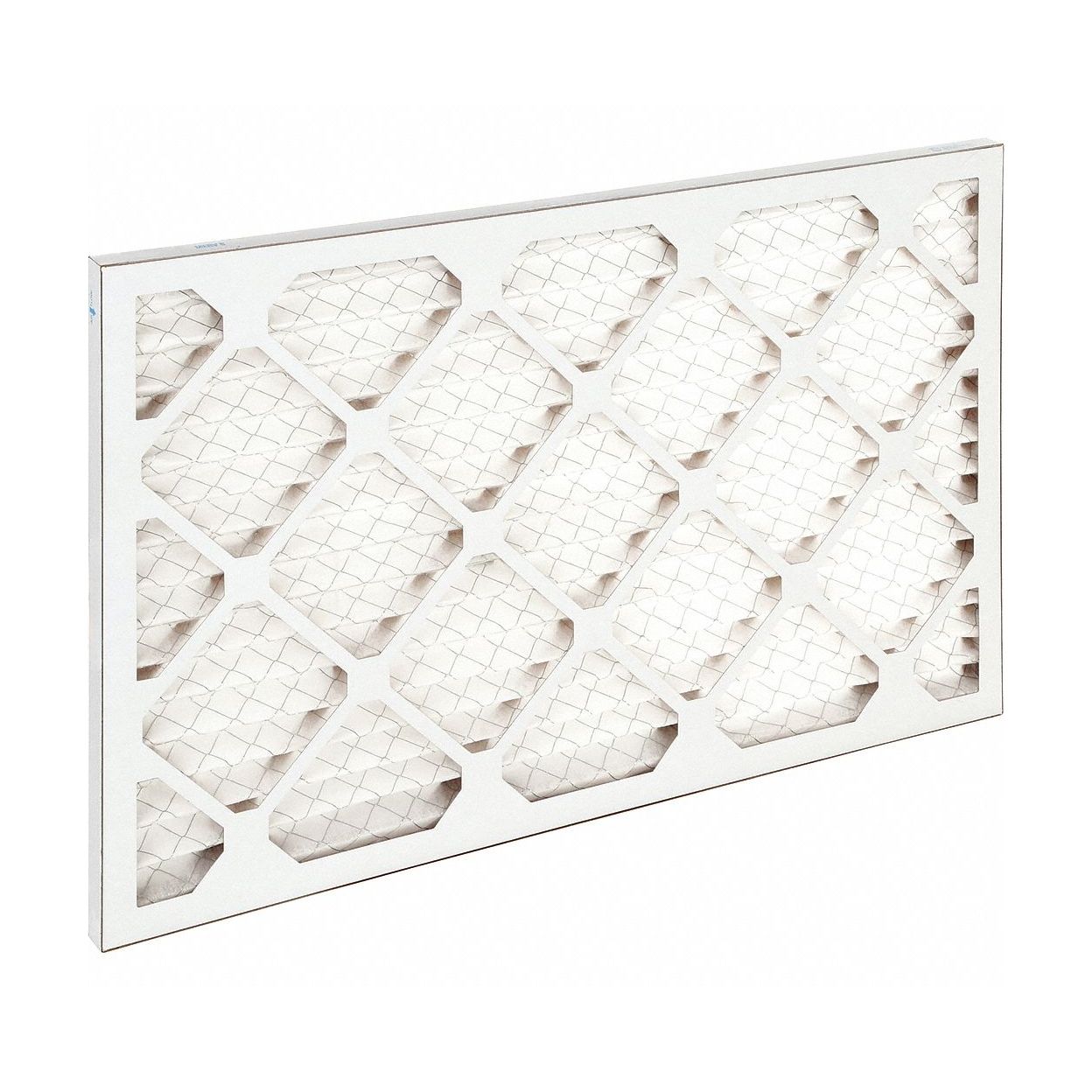 Pleated Air Filter: 16 in x 25 in x 1 in, MERV 10, Gen Use
