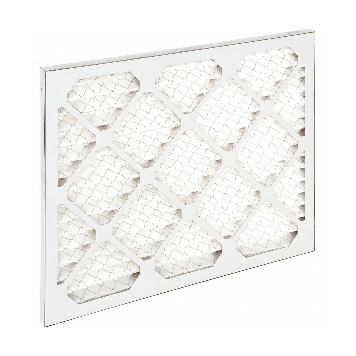 Pleated Air Filter: 16 in x 20 in x 1 in, MERV 10, Gen Use