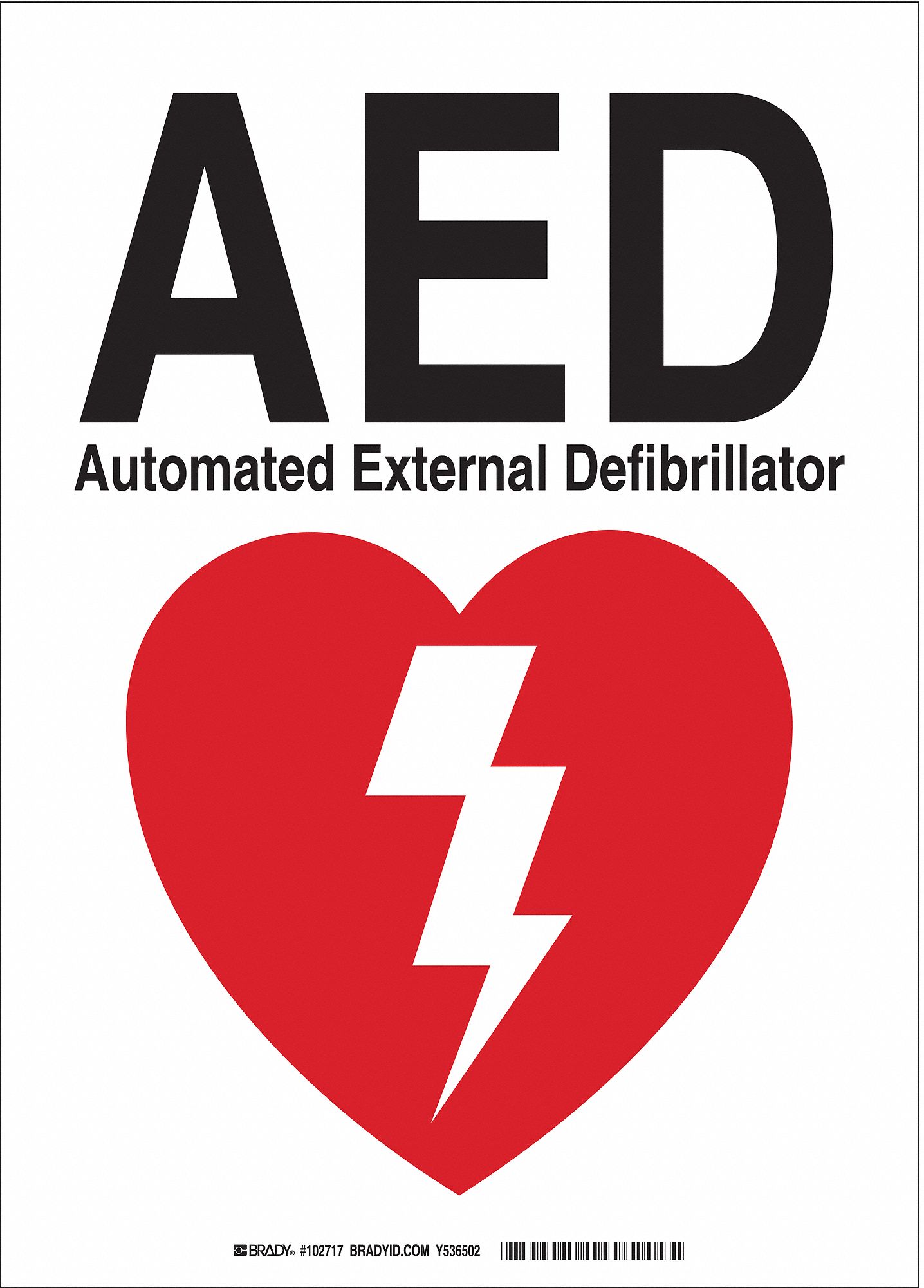 CAUTION SIGN, PLASTIC, 10 IN WIDTH, 14 IN HEIGHT, WHITE, WITH MOUNTING HOLES