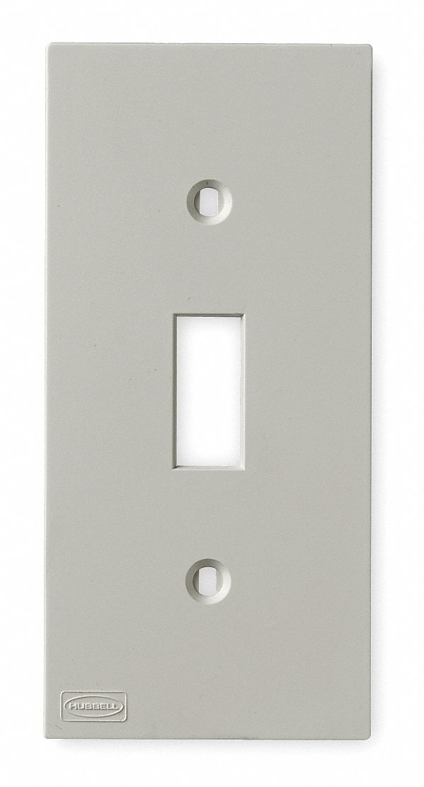 Toggle Faceplate White PVC Plates