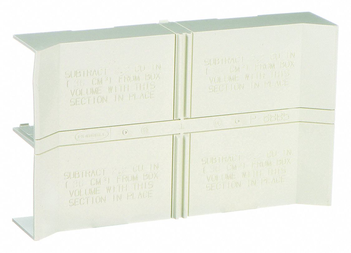 Divider, White, PVC, Dividers