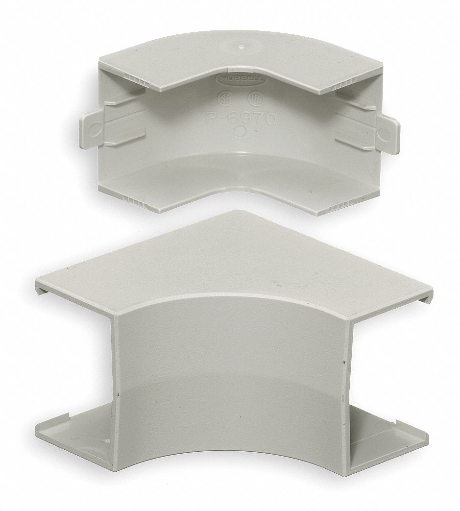 Internal Elbow Base and Cover White
