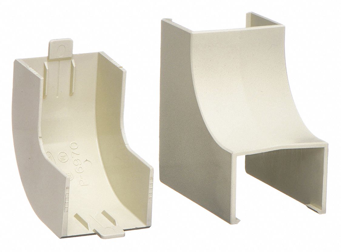 Internal Elbow Base and Cover, White