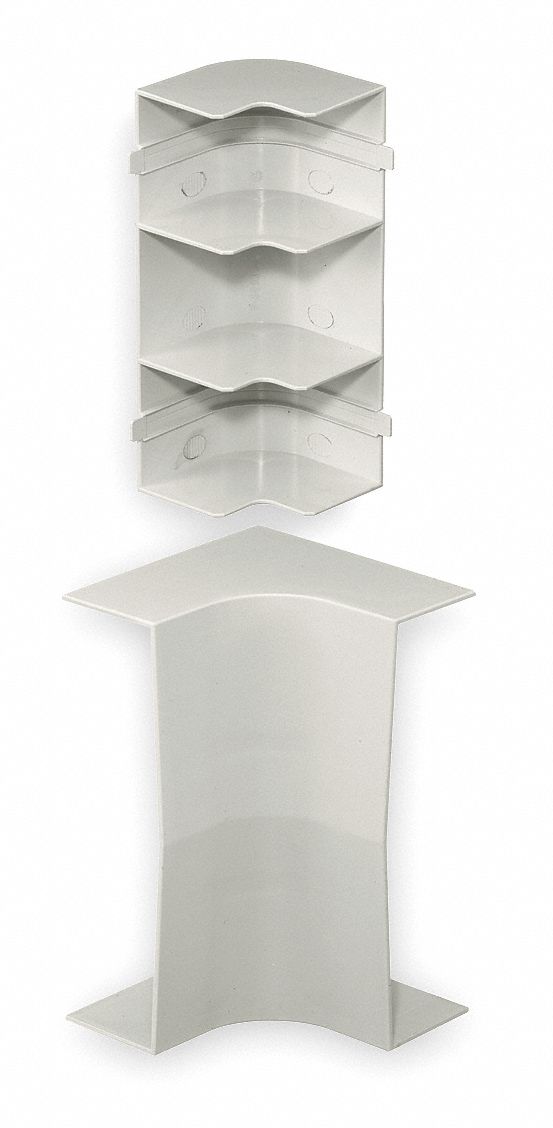 Internal Elbow Base and Cover White