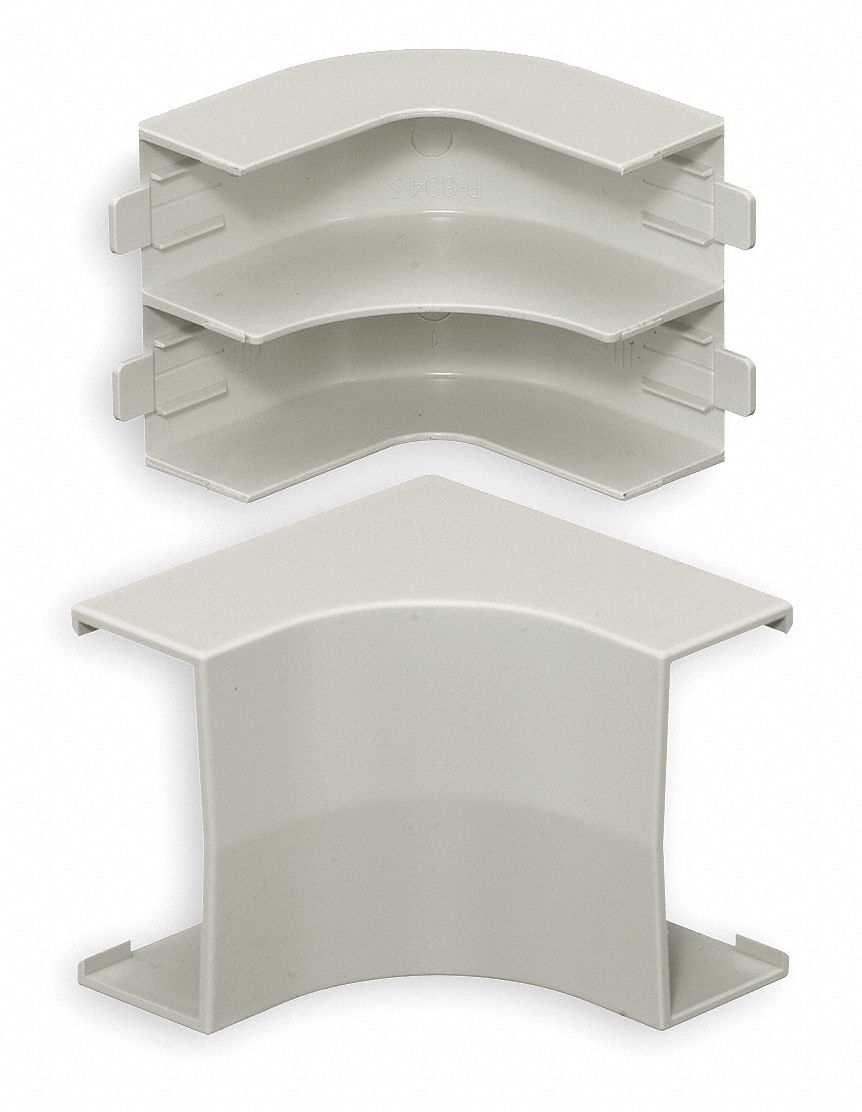 Internal Elbow Base and Cover White
