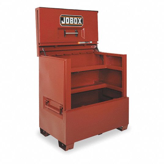 CRESCENT JOBOX, 31 in Overall Wd, 50 in Overall Ht, Jobsite Piano Box ...