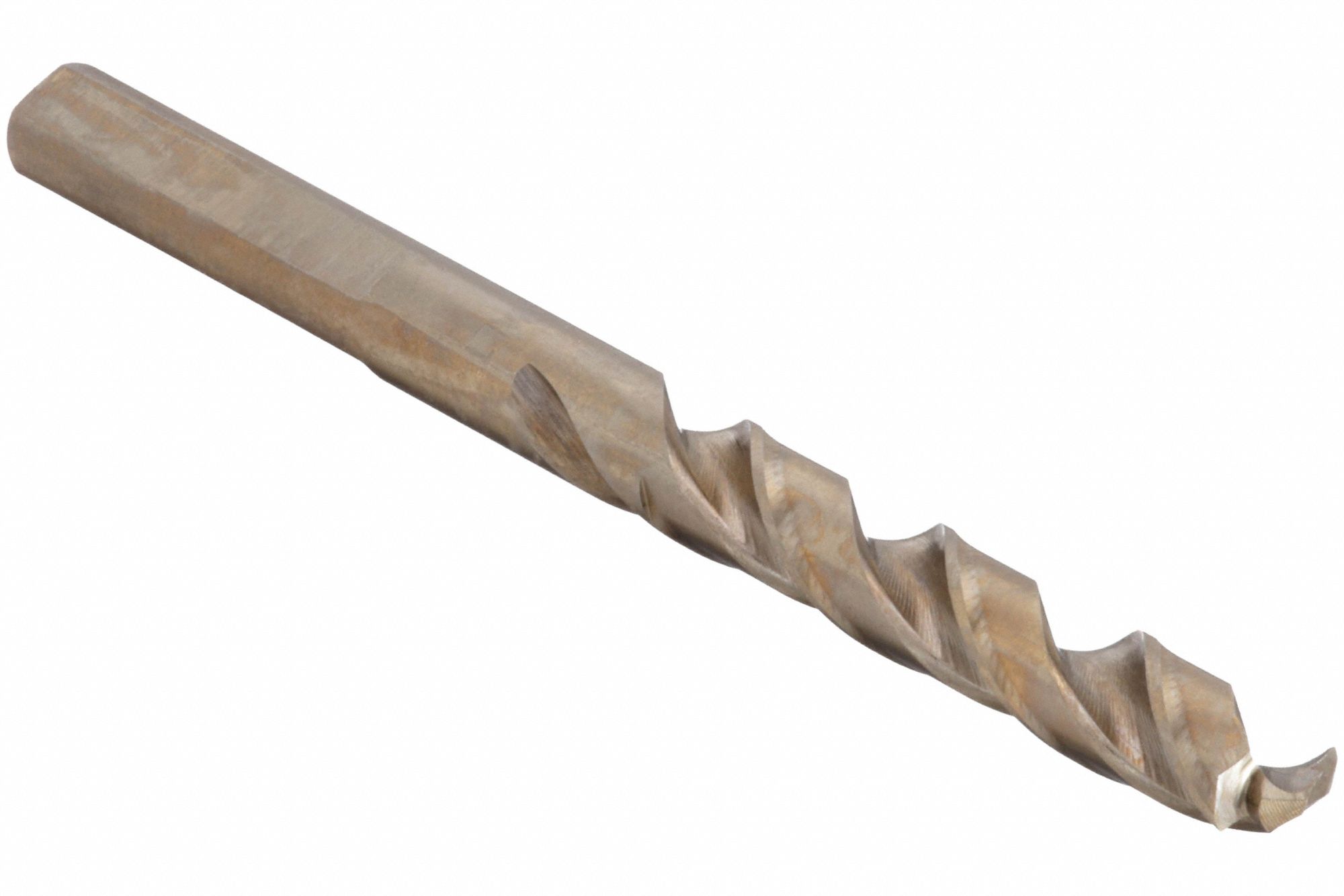 HEX SHANK DRILL BIT, 31/64 IN DRILL BIT SIZE, 4 19/50 IN FLUTE L, 5 49/50 IN L