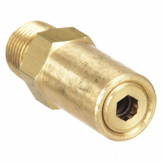 DAYTON, 3/8 in Bypass Connection Size, Brass, Valve - 1MDA7|1MDA7 ...