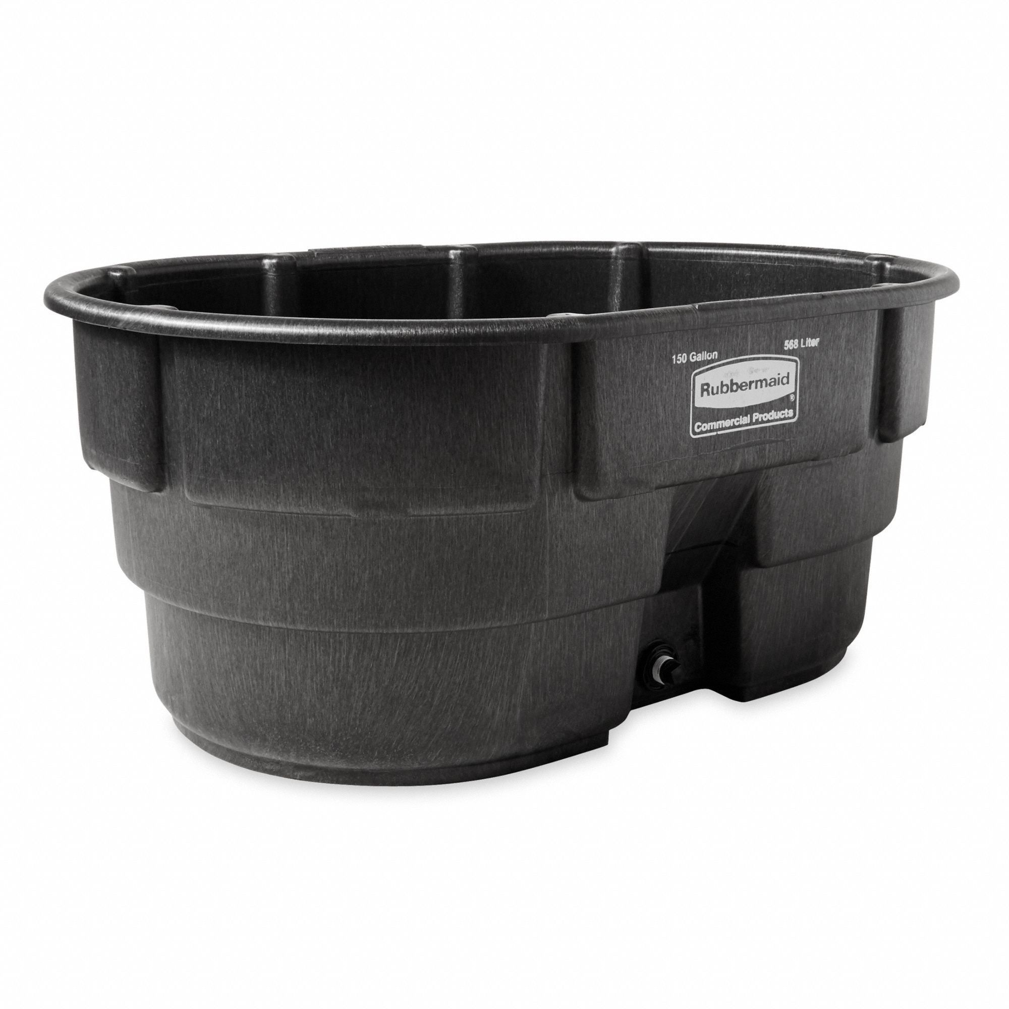 RUBBERMAID COMMERCIAL PRODUCTS, 150 gal, 58 in x 39 in x 25 in, Stock Tank  - 1MDB6