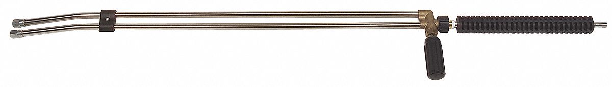 PRESSURE WASHER LANCE, 3,650 PSI, 10.5 GPM, 300 ° F MAX TEMP, ¼ IN INLET DIAMETER, MALE, 36 IN