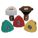 PRESSURE WASHER SPRAY NOZZLE, 4 NOZZLE SIZE, 5,000 PSI, 4.47 GPM, FAN, 5 PK