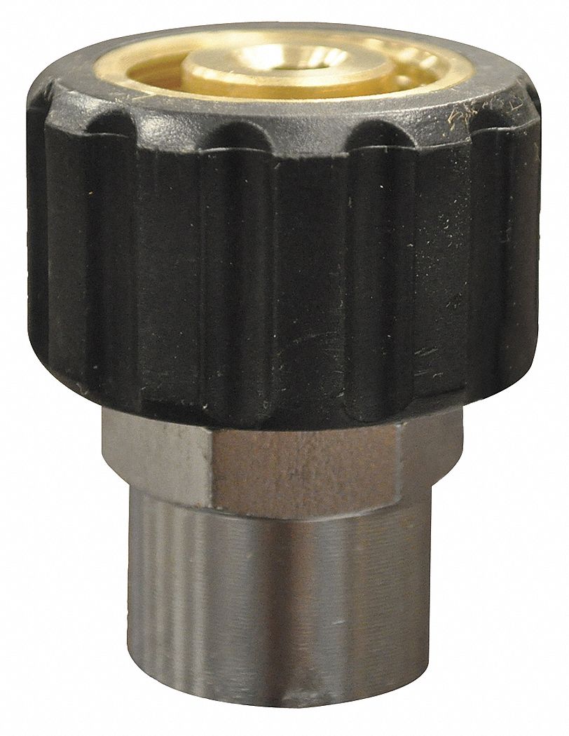 QUICK-CONNECT COUPLER, ⅜ IN (F)NPT, 22MM X 1.5 (F) QUICK CONNECT