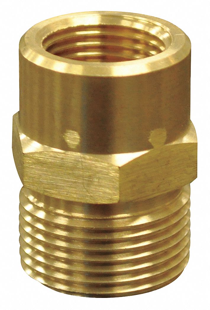 QUICK-CONNECT COUPLING PLUG, ⅜ IN (F)NPT, 22MM X 1.5 (M) QUICK CONNECT