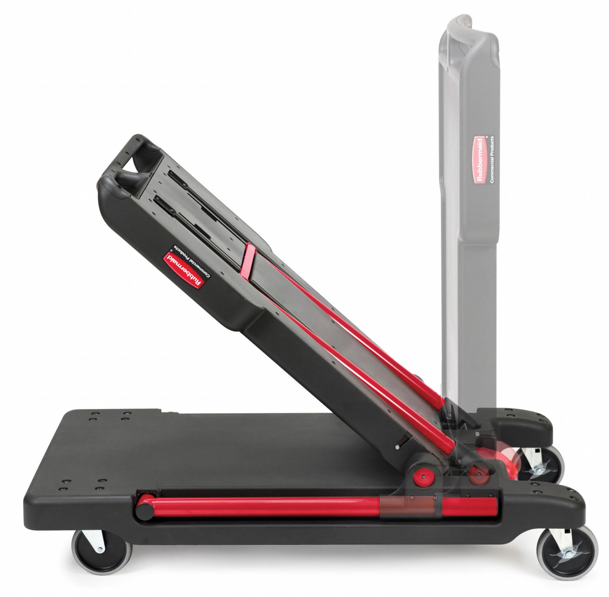 RUBBERMAID COMMERCIAL PRODUCTS Convertible Utility Cart with Flush