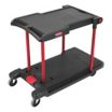 Convertible Utility Carts with Flush Plastic Shelf & Platform