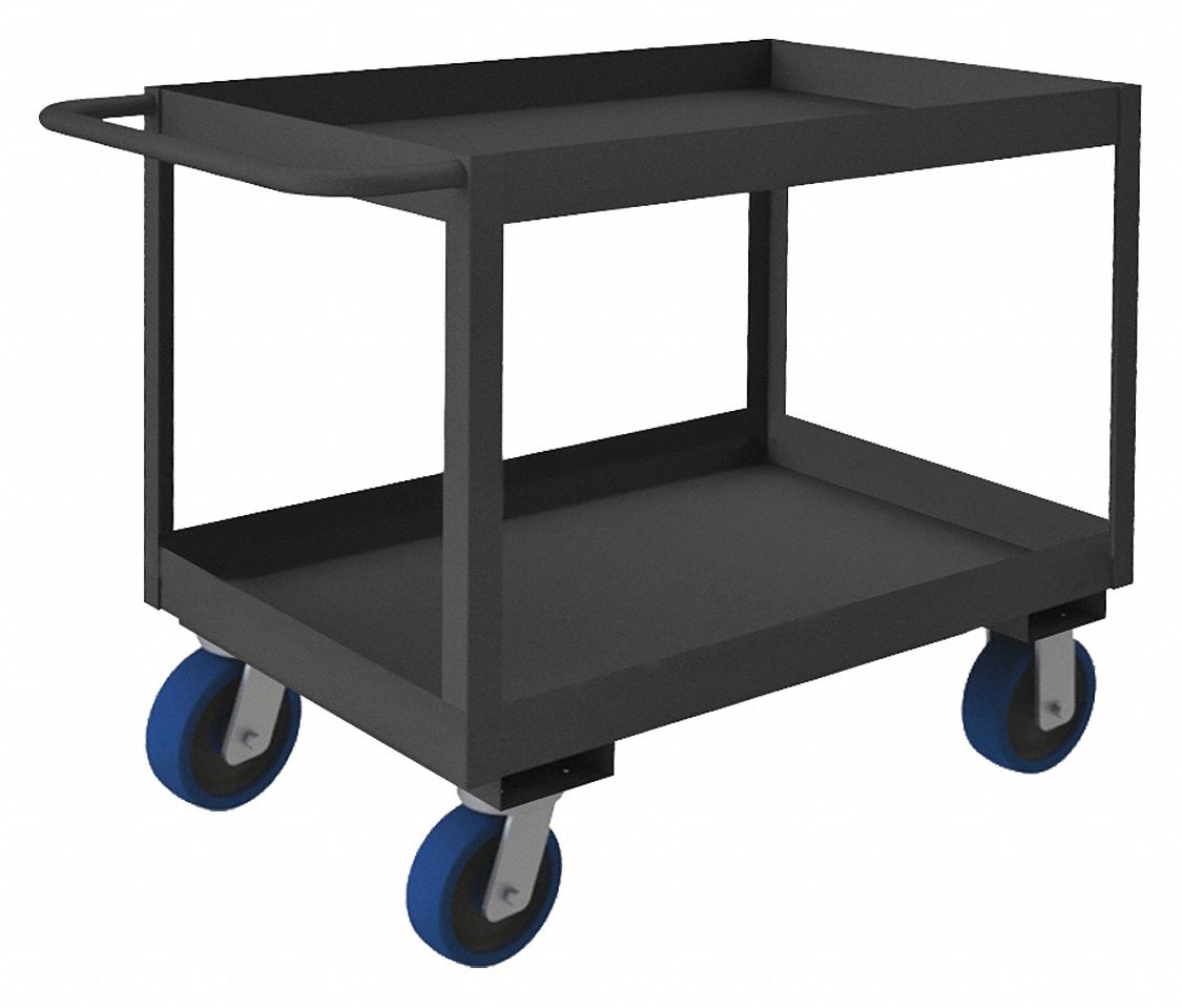 CHARIOT ROULANT,2 TABLETTES,3600 LB