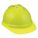 SLOTTED CAP, CSA, TYPE 1, CLASS E, PE, 4-PT FAS-TRAC III RATCHET, FRONT BRIM, HI-VIS YLW/GRN