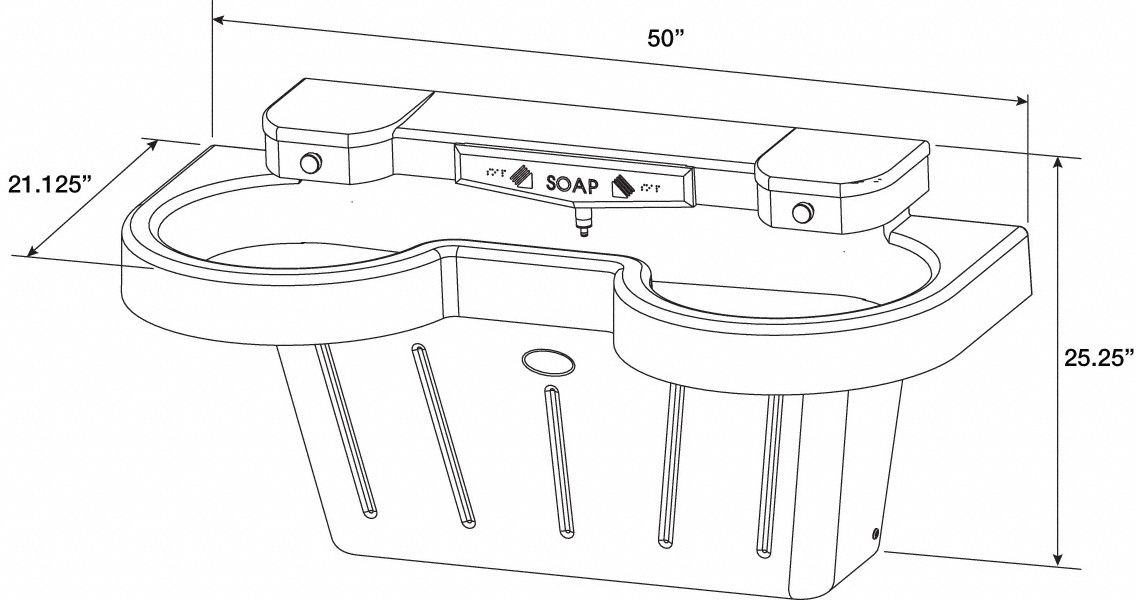 Bradley Wash Basin Parts