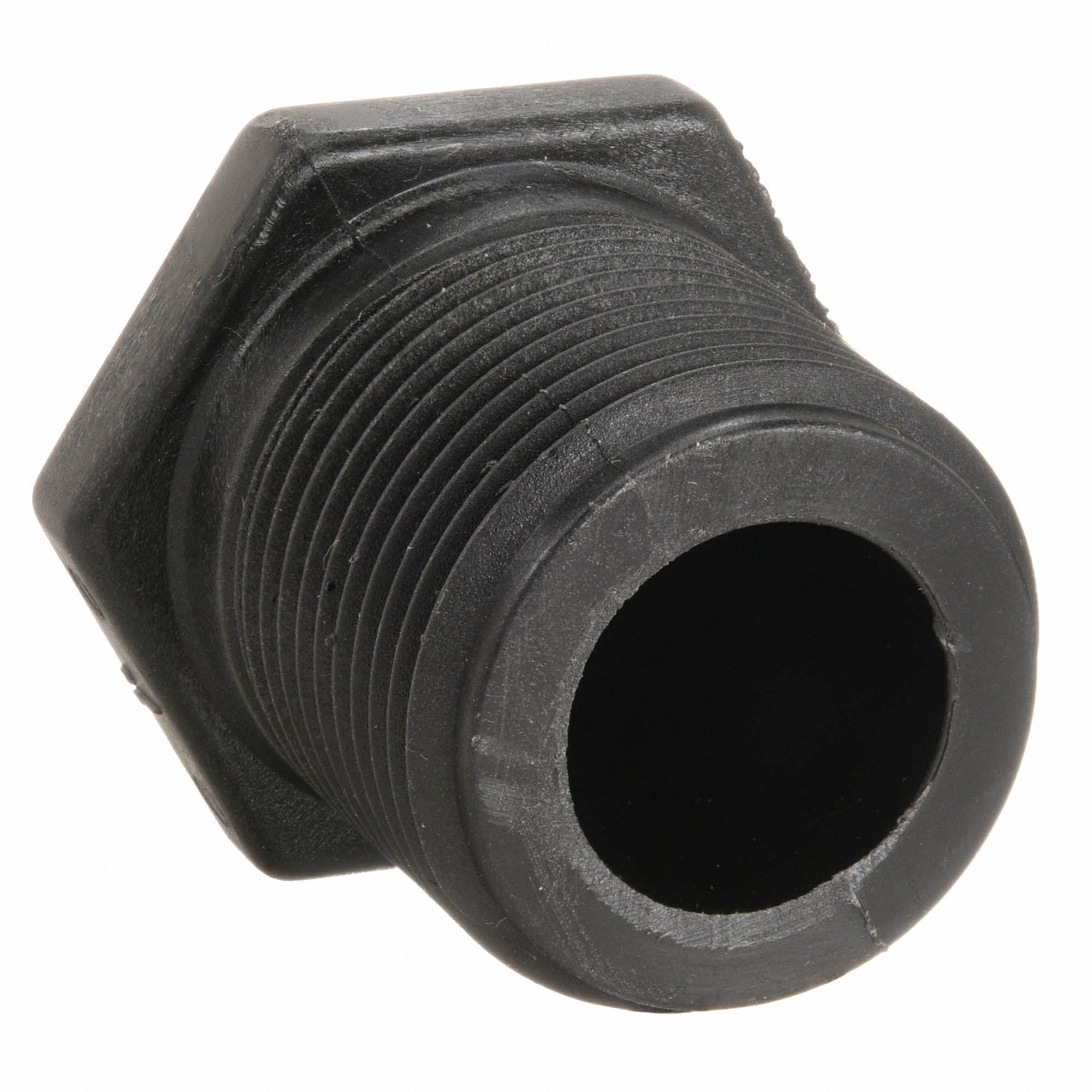 GRAINGER APPROVED 3/4 in Plug, Polypropylene, Max. Pressure 150 psi