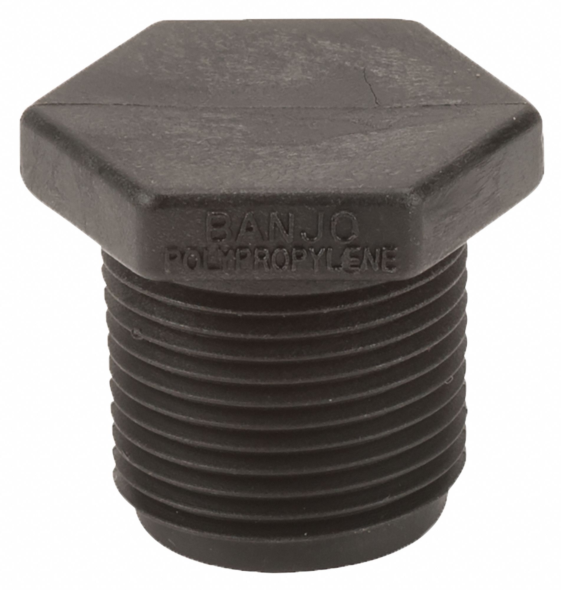 GRAINGER APPROVED Hex Head Plug 3/4 in Pipe Size, Schedule 80, Male