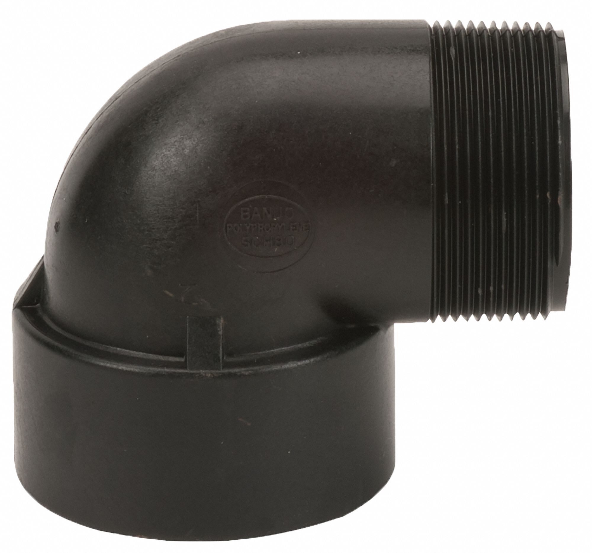 GRAINGER APPROVED Street Elbow, 90 Degrees 2 in x 2 in Pipe Size