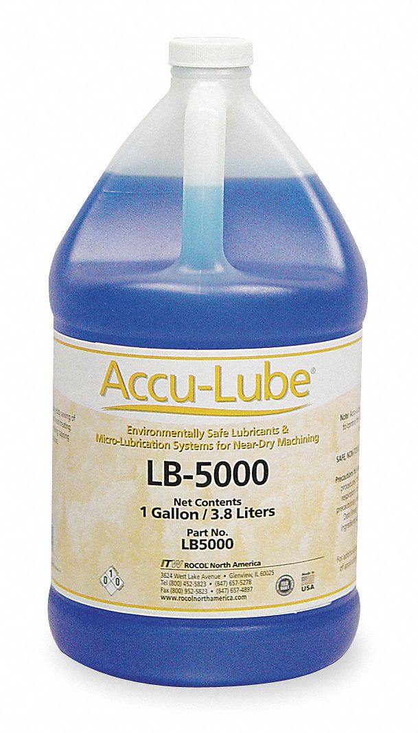 Cutting Oil: 1 gal Container Size, Bottle, Blue