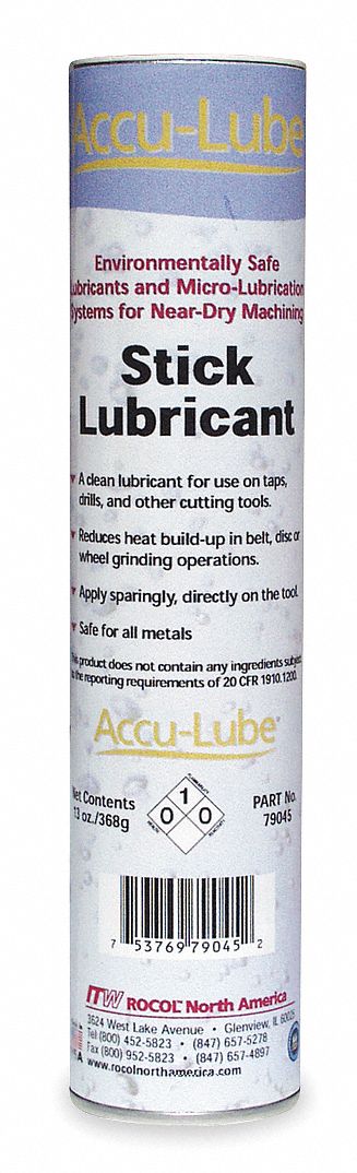 Direct Application Cutting Lubricant: 13 oz Container Size, Paste, Tube, Light Blue