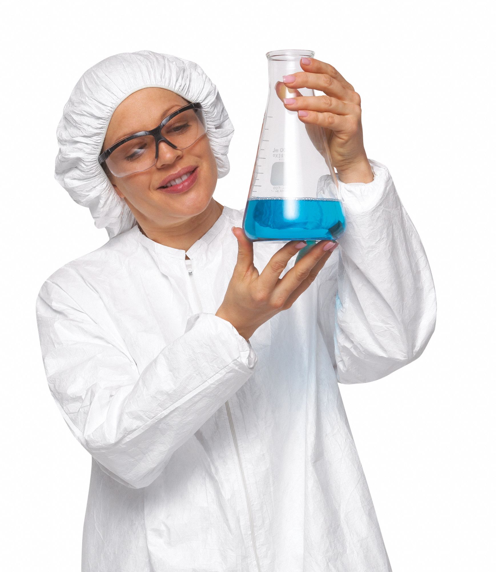 DUPONT Disposable Lab Coat, Cleanroom Class ISO 6 (Class 1,000) and