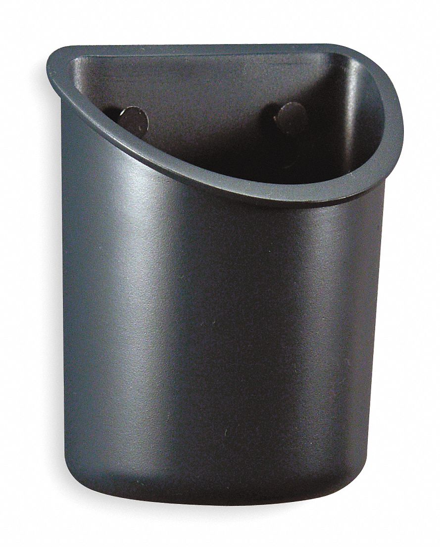 GODET A CRAYONS GRIS MATERIEL PLAST