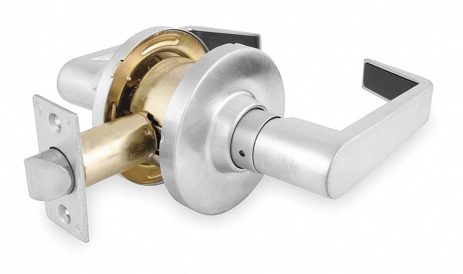Door Lockset: Privacy Lever Locksets, Chrome
